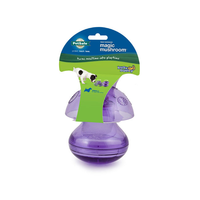 Magic Mushroom dog toy slow feeder toy dispenser