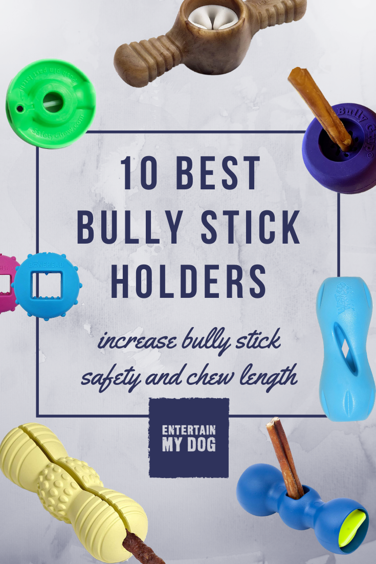 10 best bully stick holders. Increase bully stick safety and chew length.