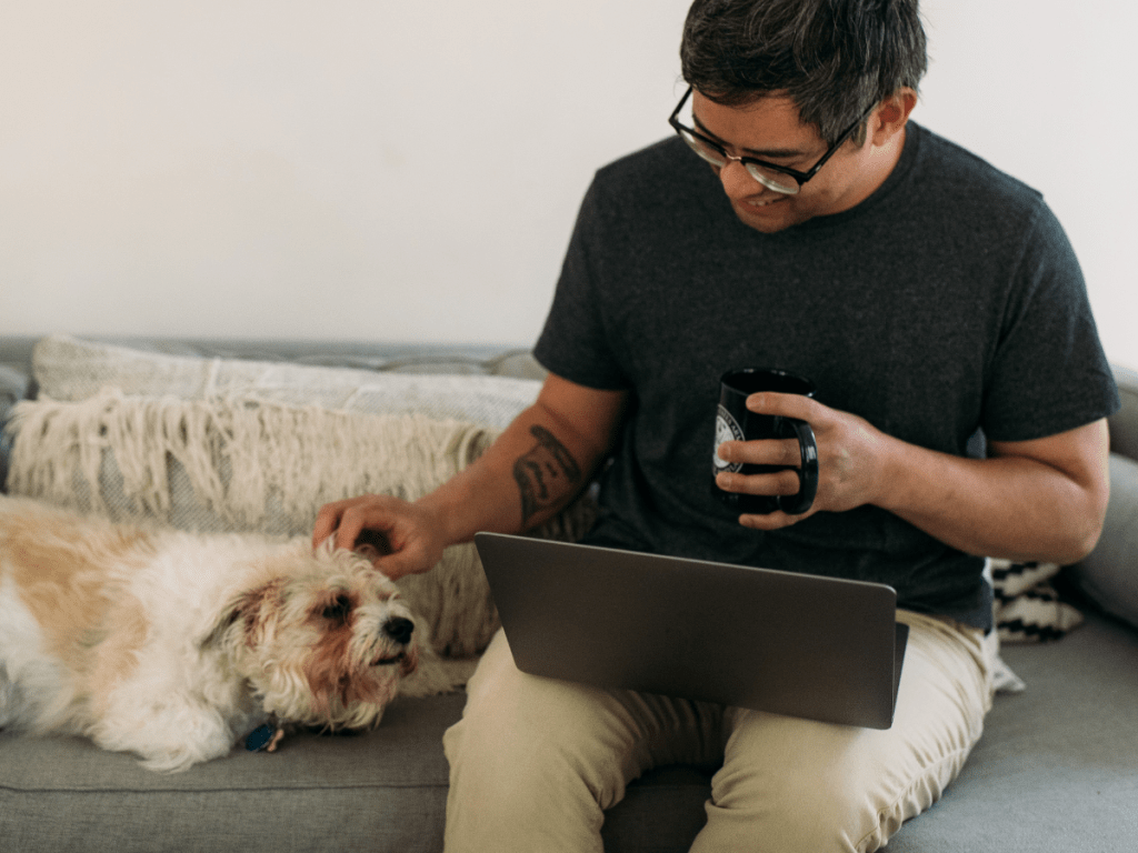 Dog while you work from home